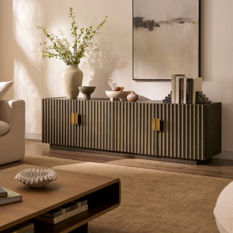 Slaone Ahşap TV Ünitesi